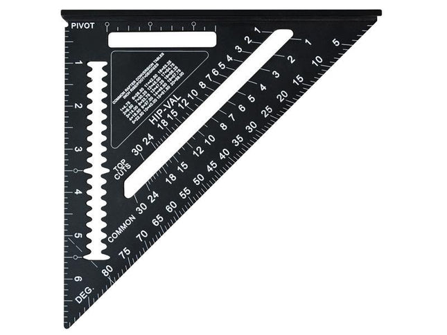 Faithfull Presitge Quick Square Black Aluminium 178Mm (7In)