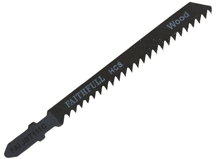 Faithfull Wood Jigsaw Blades Pack Of 5 T111C
