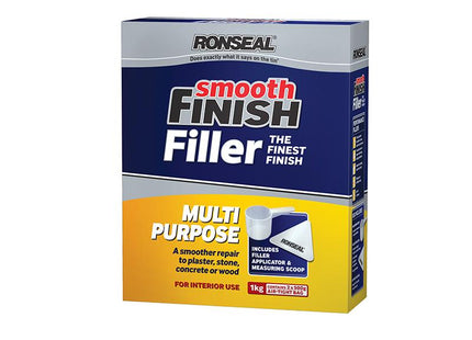 Ronseal Smooth Finish Multi Purpose Wall Powder Filler 1Kg