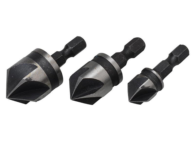 Bluespot Tools Countersink Bit Set 3 Piece