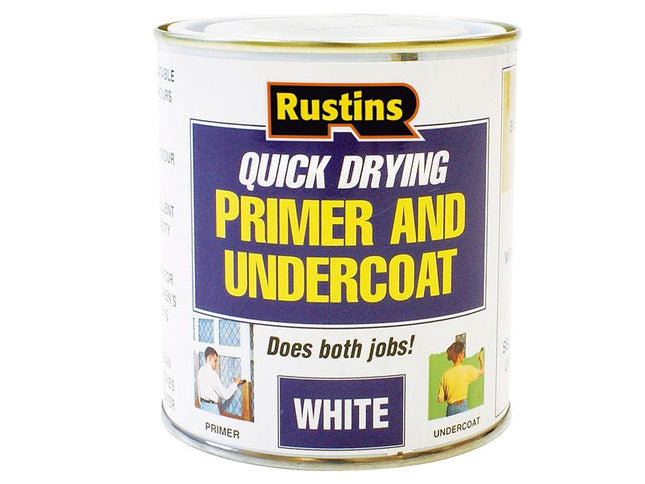 Rustins Quick Dry Primer & Undercoat White 250Ml