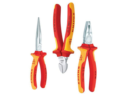 KNIPEX Elektro Vde Pliers Set  3 Piece