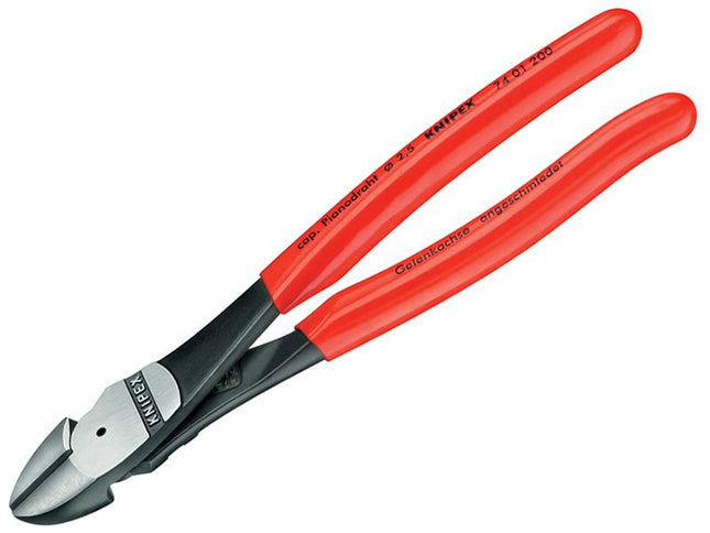 KNIPEX High Leverage Diagonal Cutters Pvc Grip 200Mm (8In)