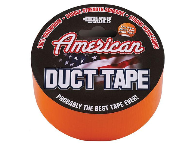 Everbuild American Duct Tape Orange 50Mm X 25M