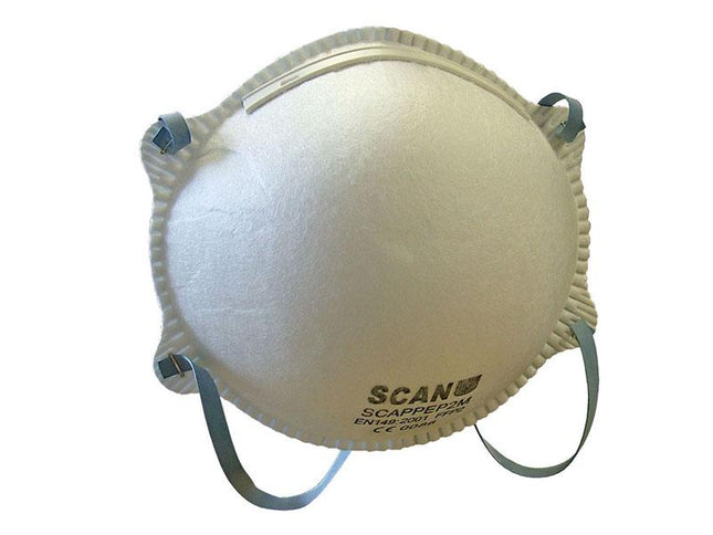 Scan Moulded Disposable Mask Ffp2 Protection (Pack 3)