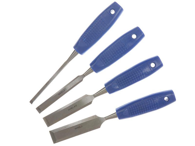 Bluespot Tools Wood Chisel Set, 4 Piece