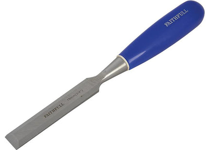Faithfull Bevel Edge Chisel Blue Grip 19Mm (3/4In)