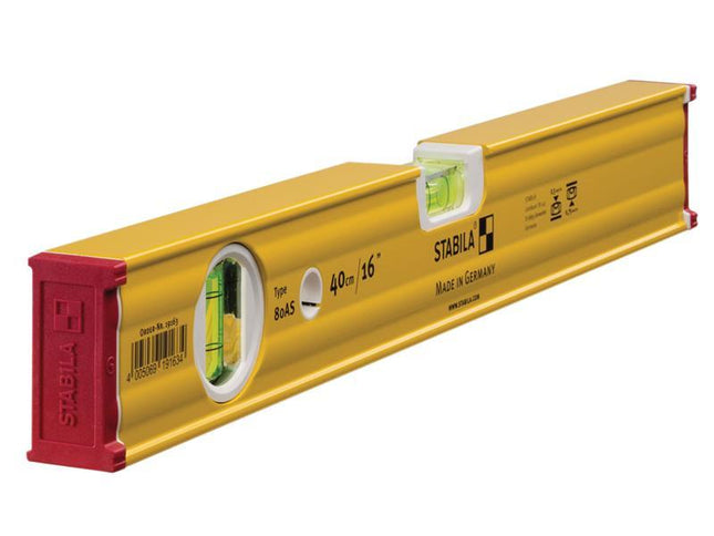 Stabila 80 As Spirit Level 2 Vial 19163 40Cm