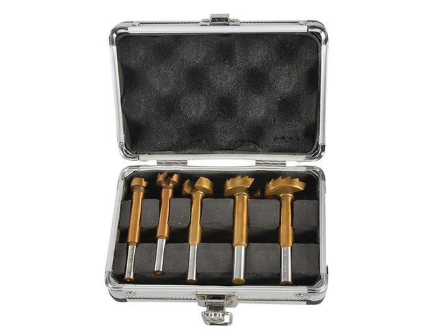 Faithfull Forstner Bit Set 5 Piece 15-35Mm