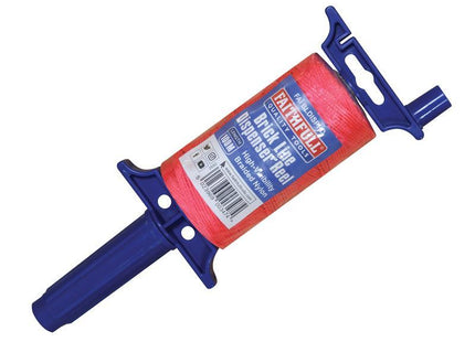 Brick Line Dispenser Reel with Hi-Vis Line 100m (330ft)