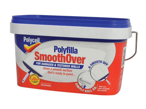 Polycell Smoothover Damaged / Textured Walls 2.5 Litre