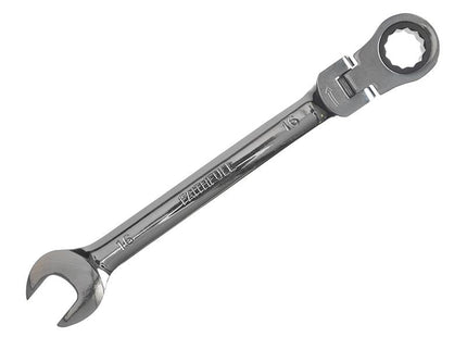 Faithfull Ratchet Combination Spanner Flex Head Cv 16Mm