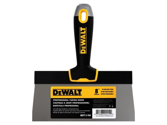 Dewalt Dry Wall Soft Grip Taping Knife 200mm (8in)