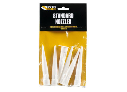 Everbuild Standard Nozzle Pack Of 6