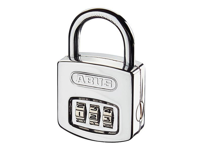 ABUS Mechanical 160/40 40Mm Steel Case Die Cast Body Combination Padlock (3-Digit) Carded