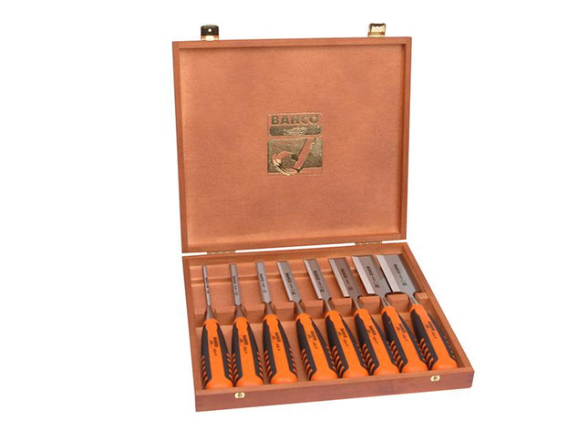 Bahco 424-P Bevel Edge Chisel Set Of 8