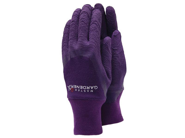 Town & Country Tgl272S Master Gardener Ladies' Aubergine Gloves - Small