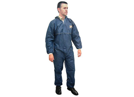 Scan Disposable Overall Blue M (36-39In)