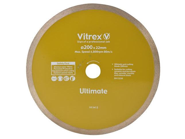 Vitrex Diamond Blade Ultimate 200Mm