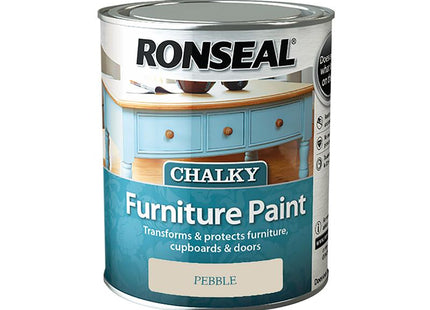 Ronseal Chalky Furniture Paint Pebble 750Ml