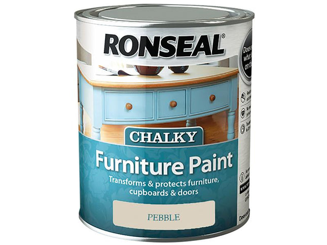 Ronseal Chalky Furniture Paint Pebble 750Ml