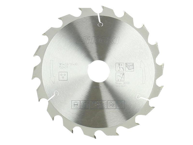 HIKOKI Circular Saw Blade 185 X 30Mm X 18T