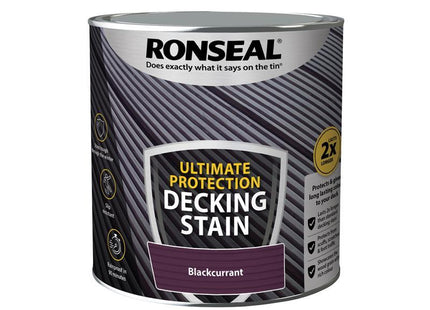 Ronseal Ultimate Protection Decking Stain Blackcurrant 2.5 litre