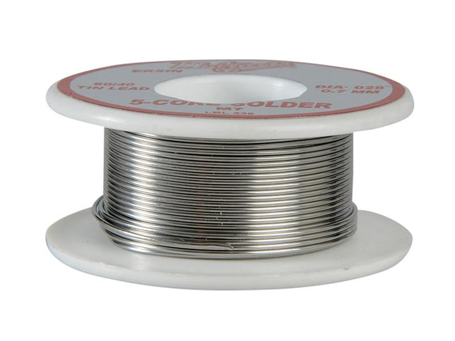 Multicore M7 Ersin 5 Core Solder 60/40 0.7Mm Diameter