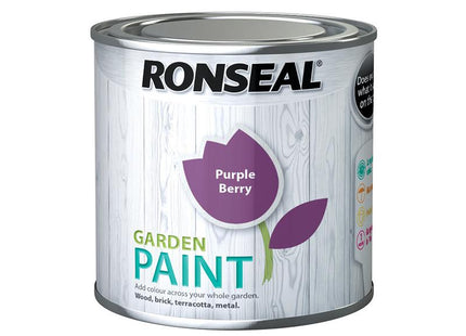 Ronseal Garden Paint Purple Berry 250Ml