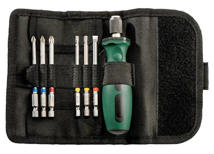 metabo Bit Roll-Up Case Set, 7 Piece