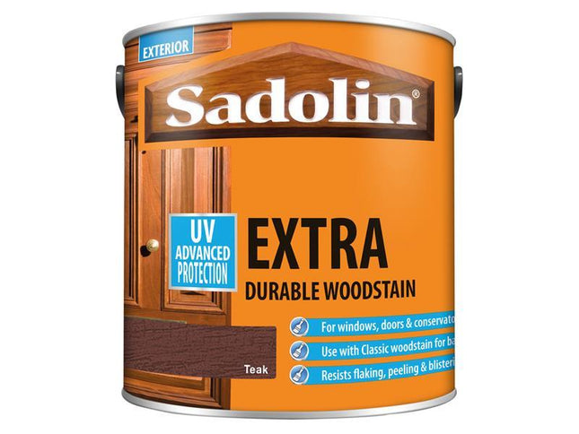 Sadolin Extra Durable Woodstain Teak 2.5 Litre