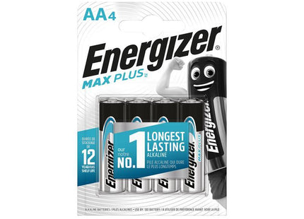 MAX PLUS» AA Alkaline Batteries (Pack 4)