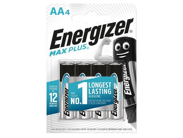 MAX PLUS» AA Alkaline Batteries (Pack 4)