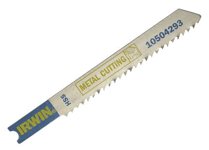 IRWIN U118B Jigsaw Blades Metal Cutting Pack Of 5