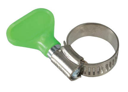 Faithfull 2A W/S 50 Wing Screw Hose Clip 32 - 50Mm