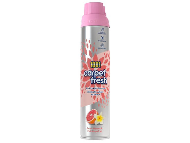 1001 Carpet Fresh, Exotic Flowers & Grapefruit 300ml