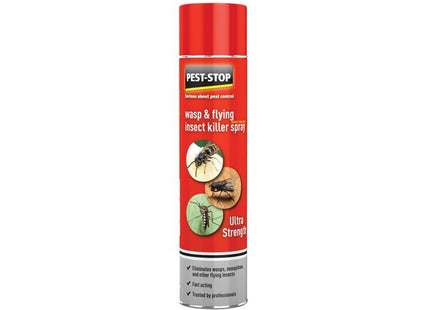 Pest-Stop Systems Wasp & Flying Insect Killer Spray 300Ml