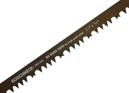 Roughneck Bowsaw Blade - Raker Teeth 525Mm (21In)