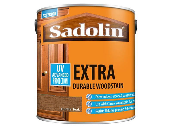 Sadolin Extra Durable Woodstain Burma Teak 2.5 Litre
