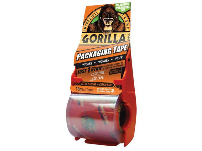 Gorilla Glue Gorilla Packaging Tape 72Mm X 18M Dispenser