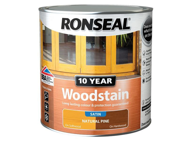 Ronseal 10 Year Woodstain Natural Pine 2.5 Litre