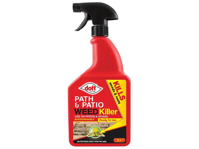 Doff Path & Patio Weedkiller Rtu 1 Litre