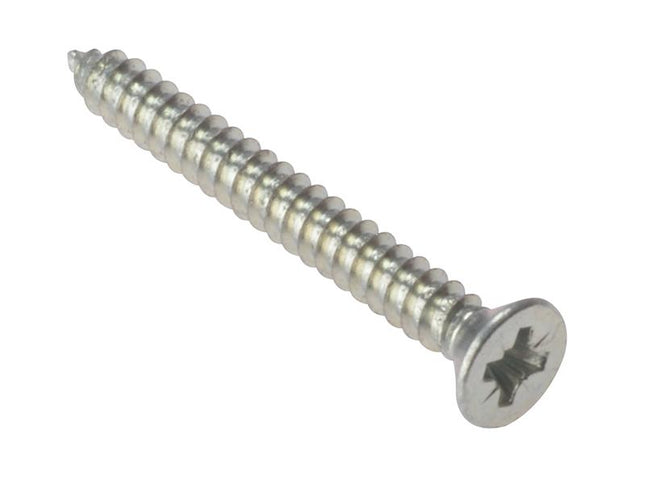 Forgefix Self-Tapping Screw Pozi Csk Zp 3/4In X 8 Box 200