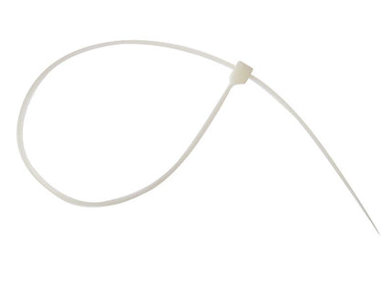 Forgefix Cable Tie Natural/Clear 8.0 X 450Mm (Bag 100)