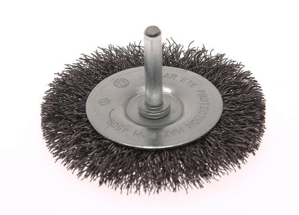 Faithfull Wire Brush 75Mm X 6Mm Shank 0.30Mm