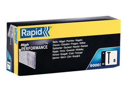 RAPID No.8 Brad Nails 18Ga 40Mm (Box 5000)