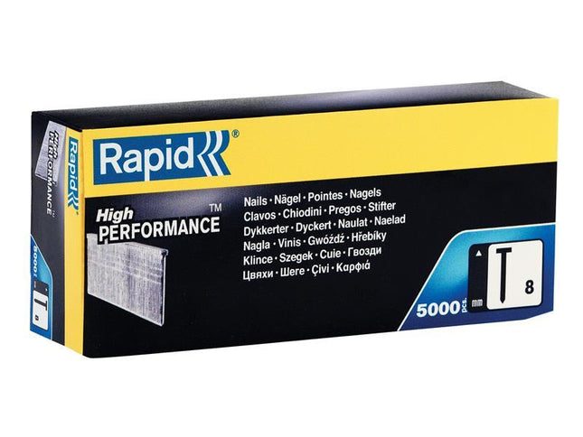 RAPID No.8 Brad Nails 18Ga 40Mm (Box 5000)