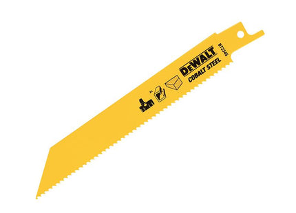 DEWALT Cobalt Steel Sabre Blade General Purpose 152Mm Pack Of 5