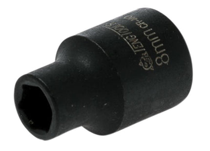 Teng Impact Socket Hexagon 6 Point 3/8In Drive 8Mm