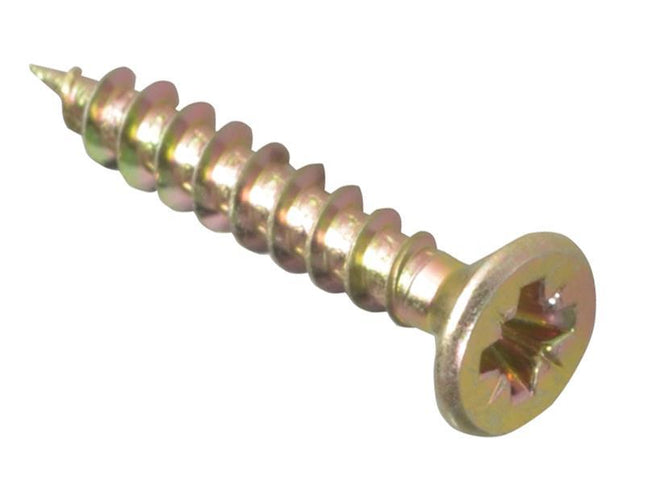 Forgefix Multi-Purpose Pozi Screw Csk St Zyp 4.0 X 25Mm Box 200